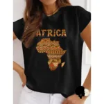 T-shirt Afrique femme - vue 3