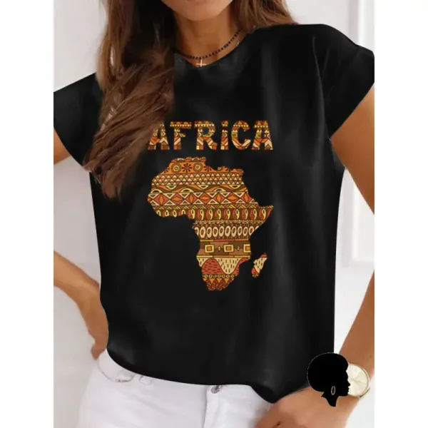 T-shirt Afrique femme - vue 3