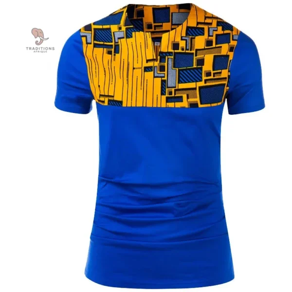 T Shirt homme au design inspiré de l'Afrique