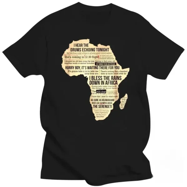 t-shirt-coton-continent-africain-1 T-Shirt Coton avec design de l'Afrique