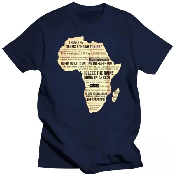 T-Shirt Africain en coton doux et confortable