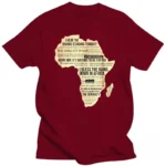 T-Shirt en coton avec motif Afrique
