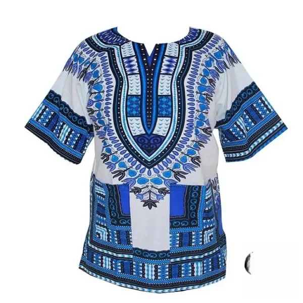 T-shirt femme avec imprimé Dashiki