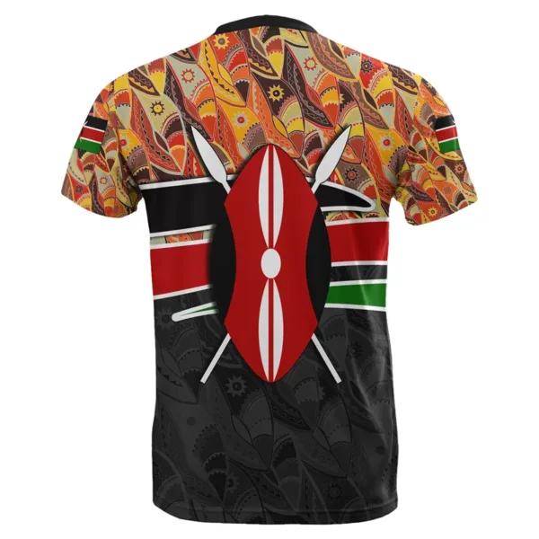T-Shirt original drapeau Kenya