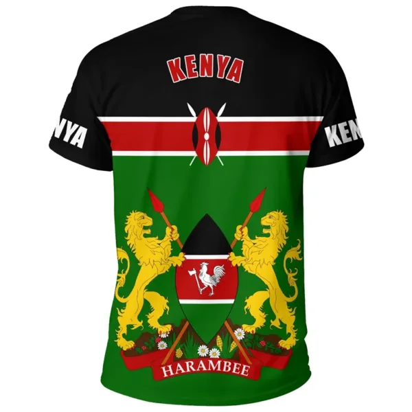 T-Shirt aux couleurs du Kenya
