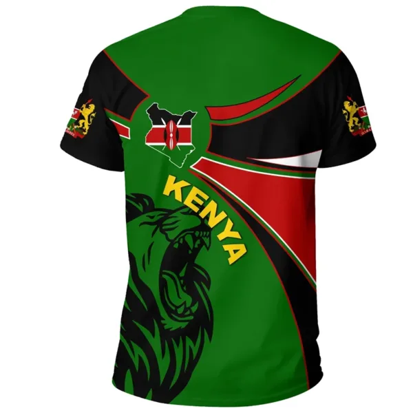 T-Shirt coloré avec symbole du Kenya