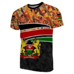 T-Shirt africain avec drapeau du Kenya