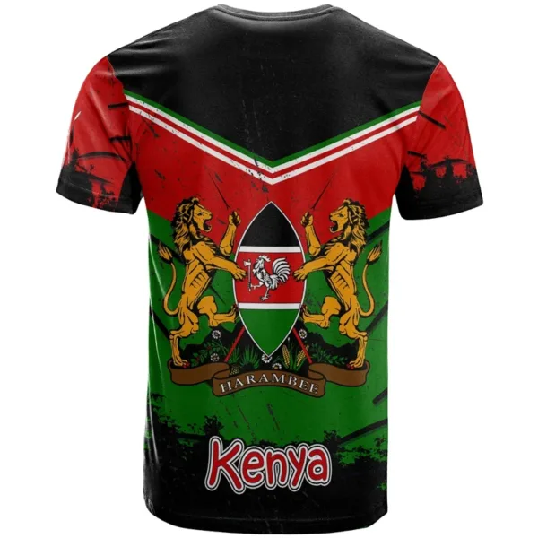 T-Shirt Kenya pour les passionnés d'Afrique