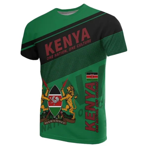 T-Shirt unisexe avec motif Kenya