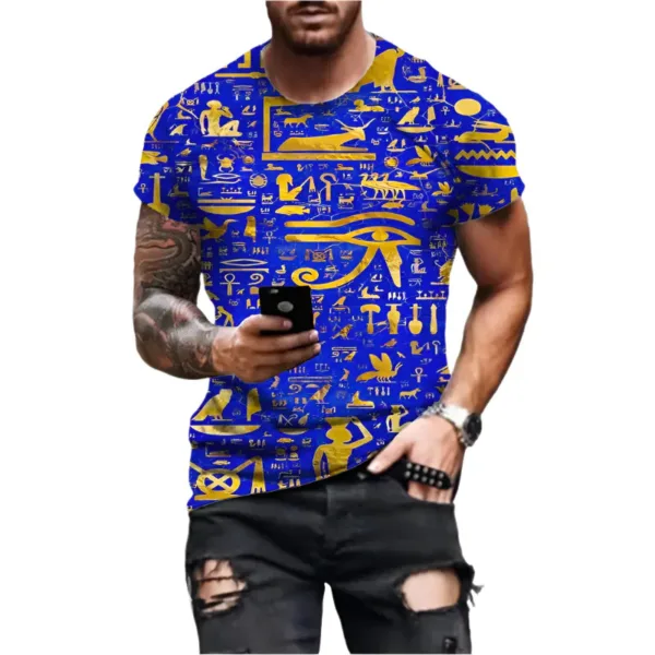 t-shirt-egypte-antique-1 T-shirt égyptien inspiré de l'Antiquité