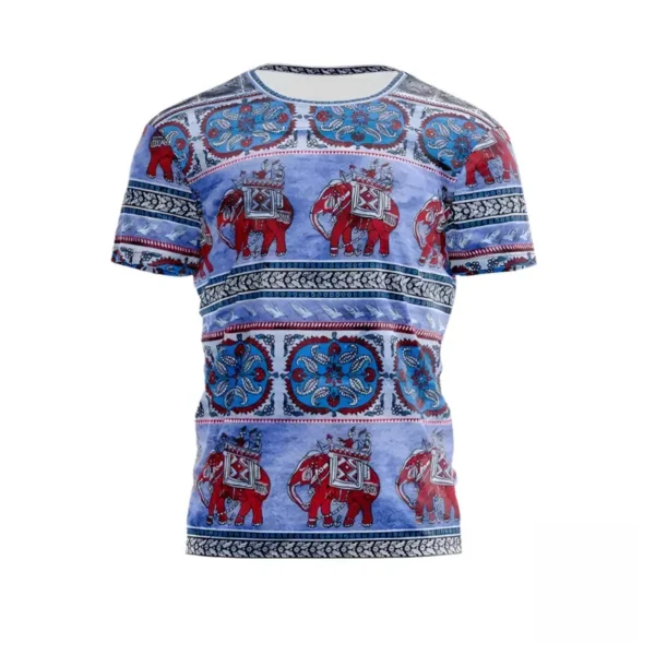 T-shirt avec motifs africains pour une touche d'authenticité