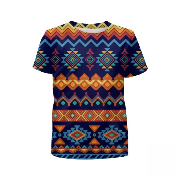 T-shirt ethnique pour marier mode et culture