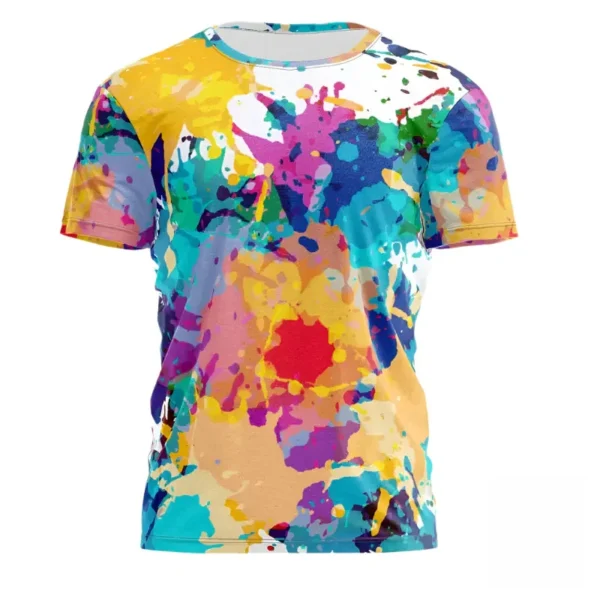 T-shirt ethnique avec design inspiré de l'Afrique