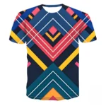 T-shirt ethnique avec coupe moderne et élégante
