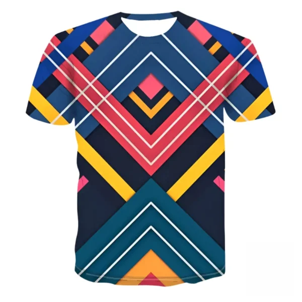 T-shirt ethnique avec coupe moderne et élégante