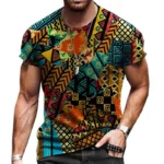 T Shirt Africain pour un Look Décontracté