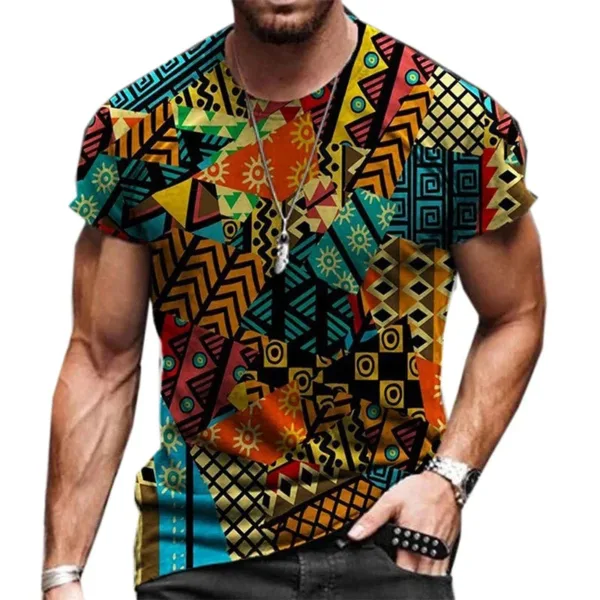 T Shirt Africain pour un Look Décontracté