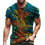 T Shirt Fashion avec Détails Africains Uniques