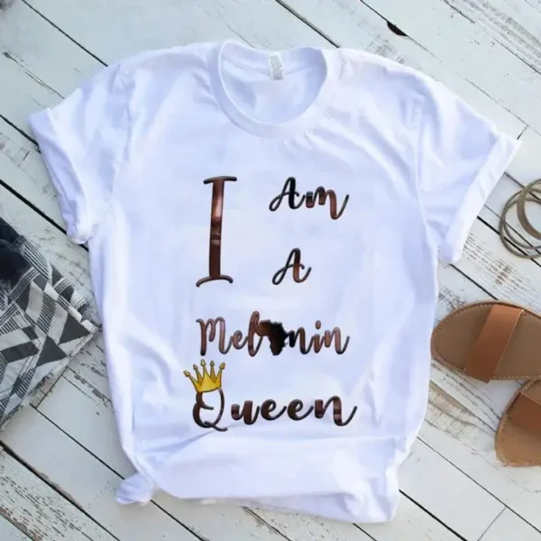 T-shirt femme avec imprimé culturel
