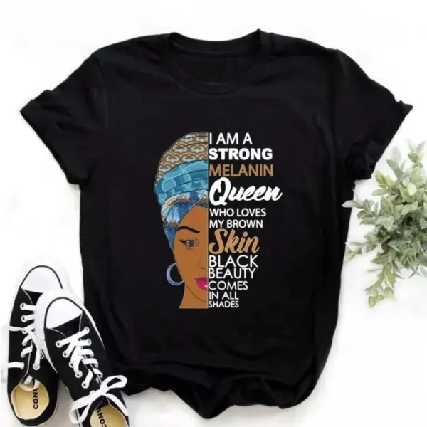T shirt tendance pour femmes africaines
