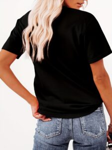 T-shirt noir avec motif représentant le continent africain