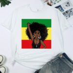 T-shirt femme noir,