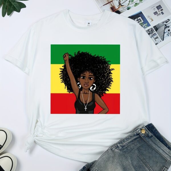 T-shirt femme noir,