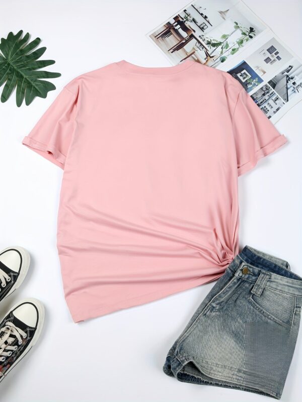 T-shirt à manches courtes pour femme africaine