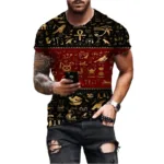 T-shirt homme inspiré de l'Égypte