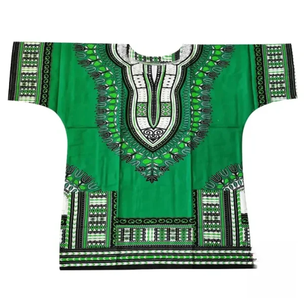 T Shirt homme en tissu wax, coupe moderne
