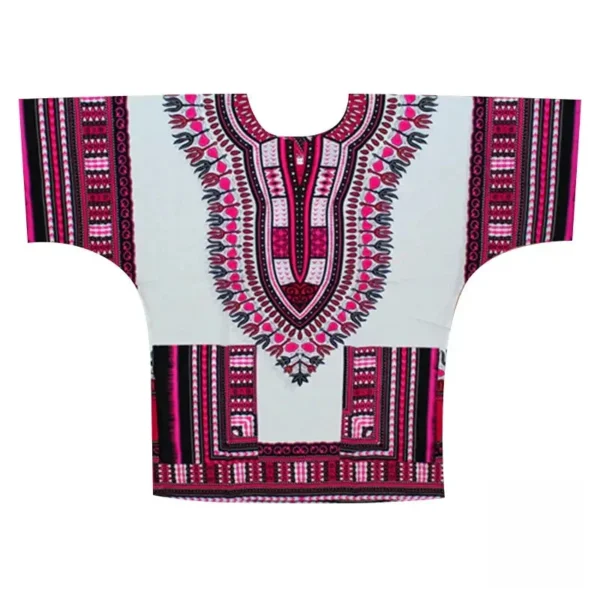 Haut traditionnel africain en tissu wax