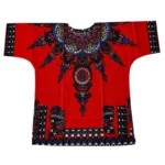 T Shirt homme en tissu africain, motifs uniques