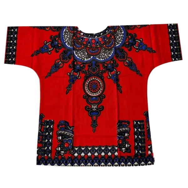 T Shirt homme en tissu africain, motifs uniques