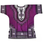 T Shirt Homme en Tissu Wax Africain - vue 2
