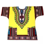T Shirt Homme en Tissu Wax Africain - vue 5