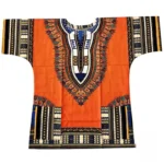 T Shirt Homme en Tissu Wax Africain - vue 9
