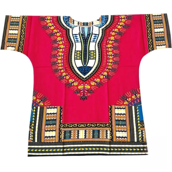 Haut africain pour homme en tissu wax