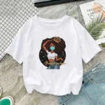 T Shirt Imprimé Africain Femme