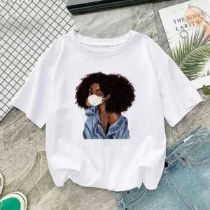 T Shirt Femme Imprimé Style Africain