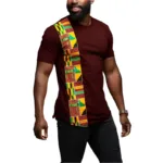 Haut Africain Imprimé pour Homme