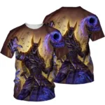 T-Shirt Imprimé Anubis en style africain