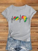 T-Shirt Mode Africaine Femme