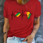 T-Shirt unique avec design africain