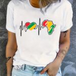 T-Shirt fashion aux influences africaines