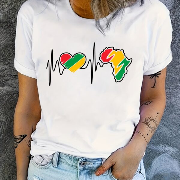 T-Shirt fashion aux influences africaines
