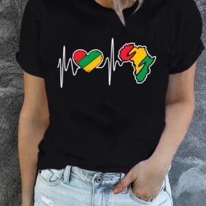 T-Shirt Africain pour Femme