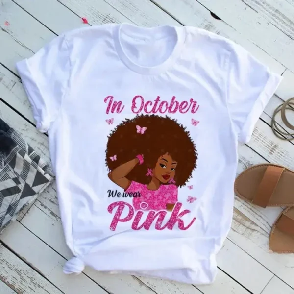 T-shirt aux motifs géométriques africains pour femme