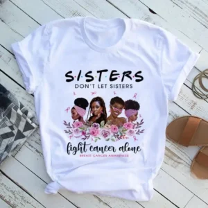 T-shirt féminin avec impression africaine colorée