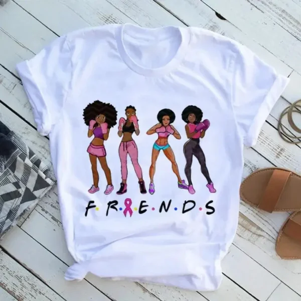 T-shirt stylé pour femme avec design culturel