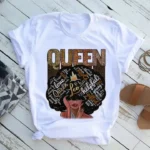 T-shirt motif africain, design unique et élégant